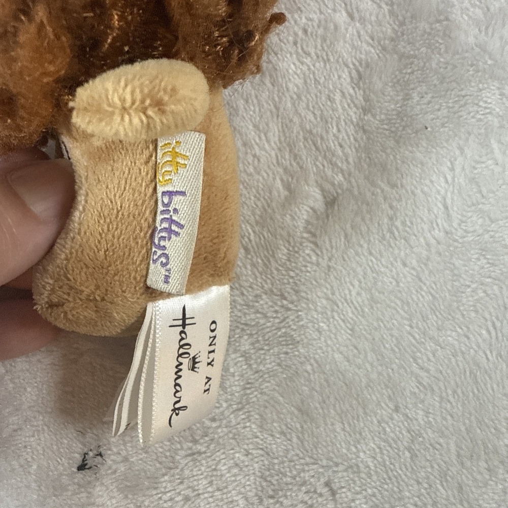Hallmark Itty Bittys Wizard of Oz Lot of 2 Cowardly Lion & Tin Man Plush Toys 5" - Picture 6 of 7